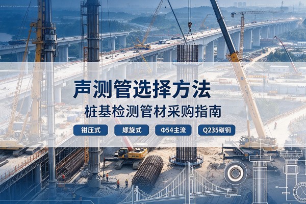 顺昌声测管选型标准