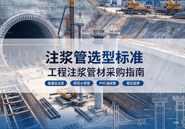 顺昌注浆管选型标准